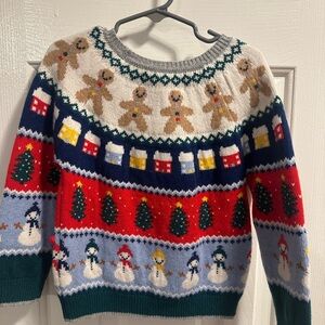 Mini Boden Multicolor Holiday Sweater
